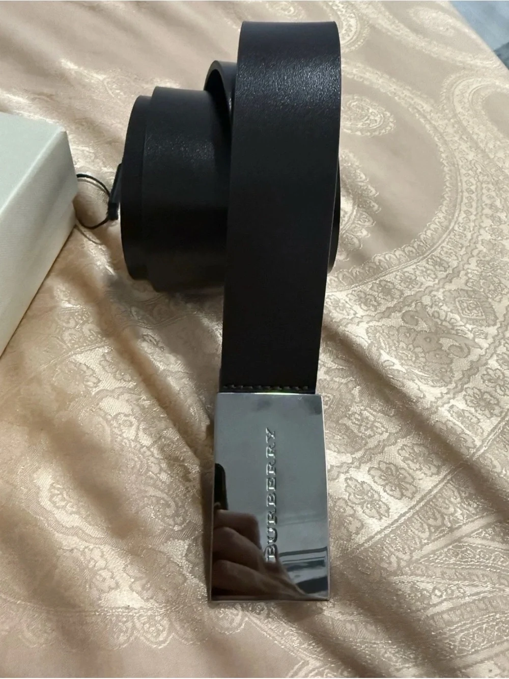 Burberry sleek leather
